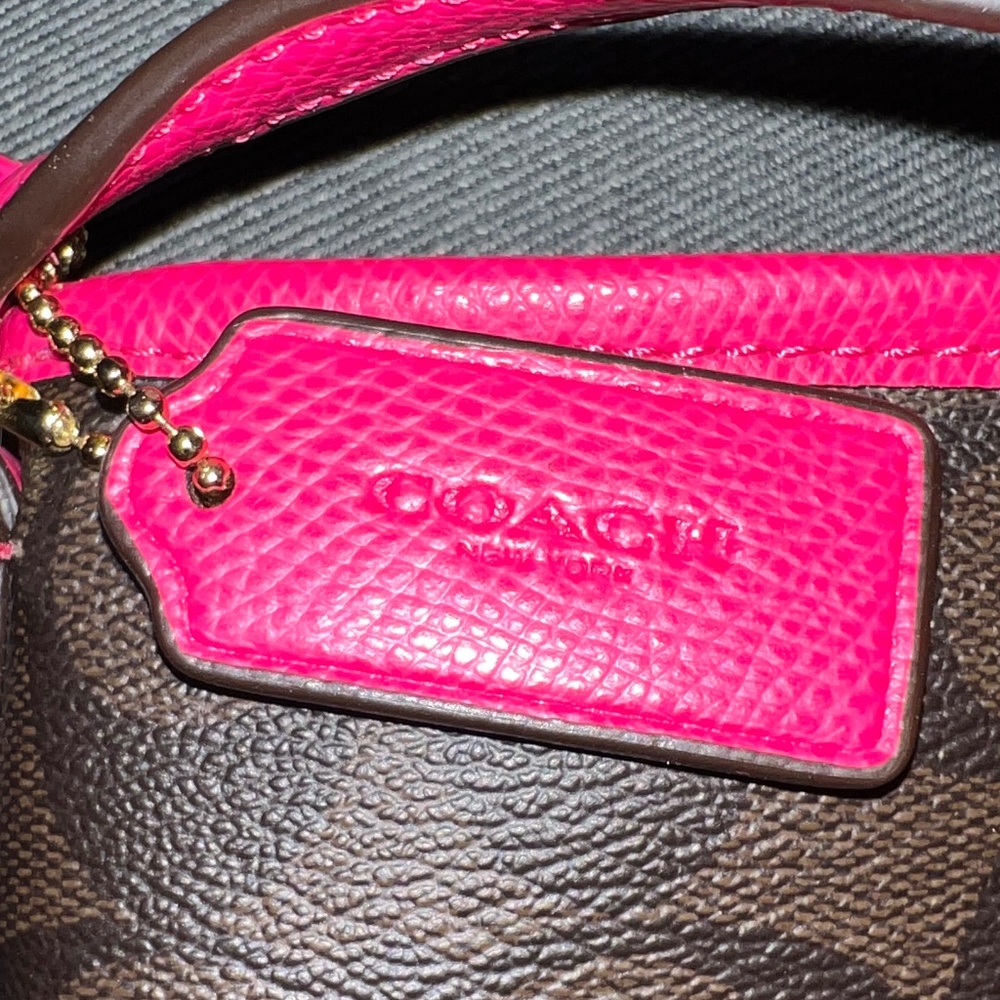 NWT - Authentic Coach Signature File Crossbody Bag - Picture 15 of 15